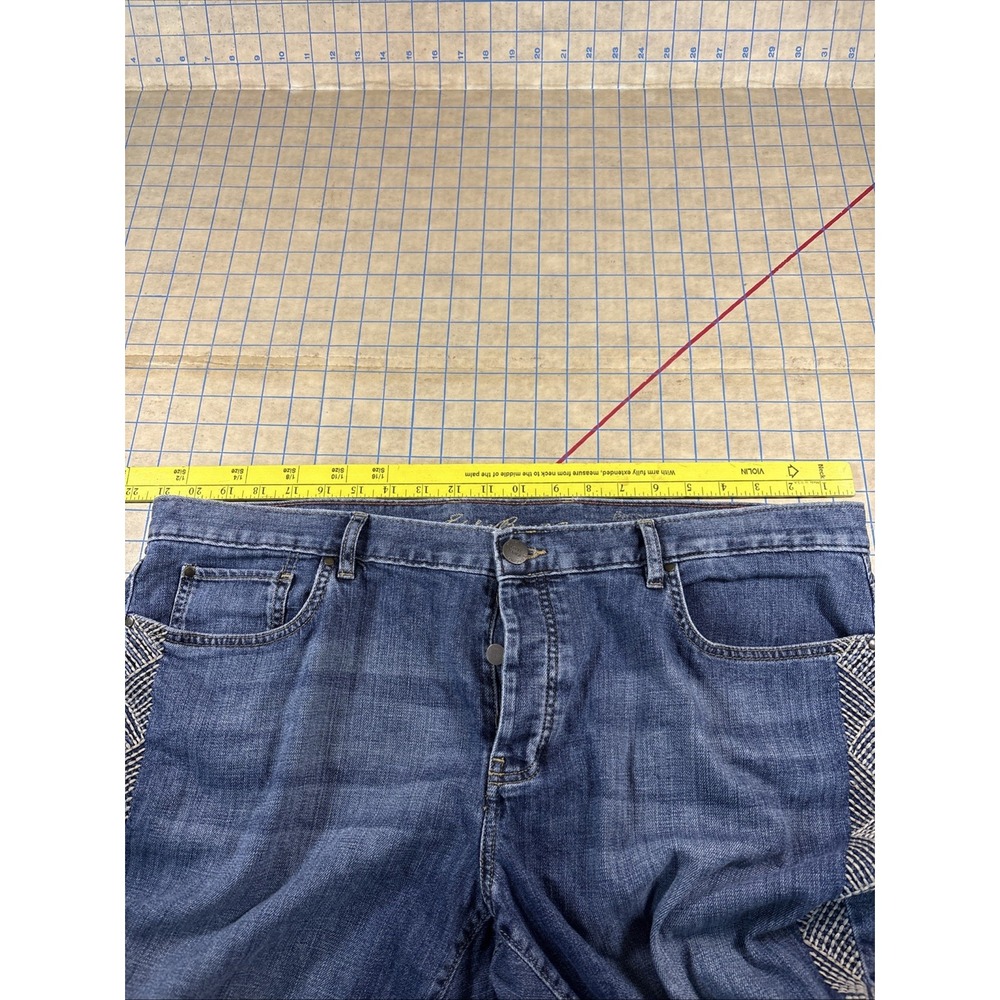 Eddie Bauer Women's Embroidered "Boyfriend" Jeans Size 20 - Picture 15 of 15
